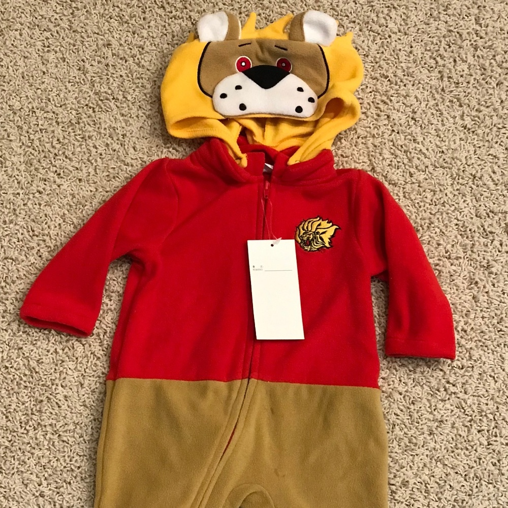 Lion Mascot Wear Kids Size 3M to 6M RARE